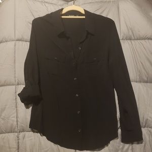 Black Button Down Shirt